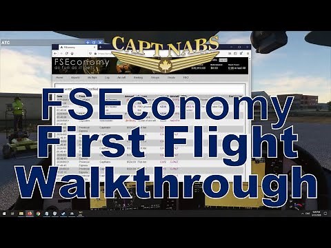 FSEconomy: Your First Flight Walkthrough (Lots of Tips!)