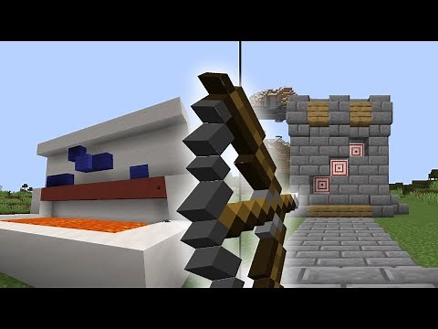 Minecraft - 7 Easy Minigames You Should try out! (Almost No Redstone)