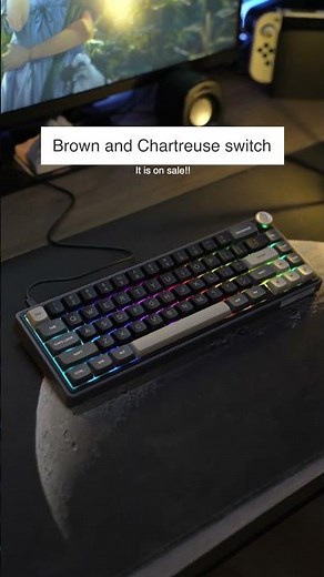 RK R65 keyboard: Start your new experience of mechanical keyboard! #rk #gaming#R65