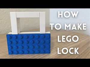 How to make a LEGO Lock *no technic*