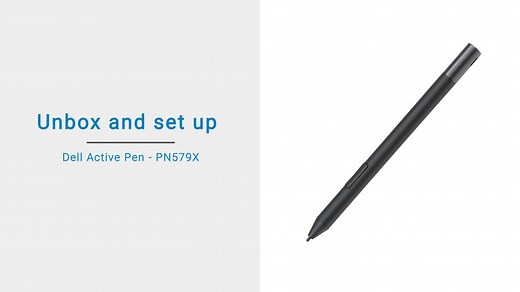 How to Unbox and set up your Dell Premium Active Pen-PN579X