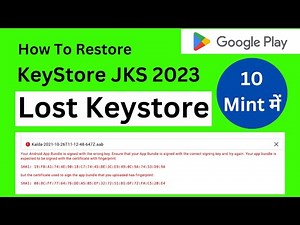 How to Reset keystore in 2023 | How to Recover Keystore Password | Lost keystore file |