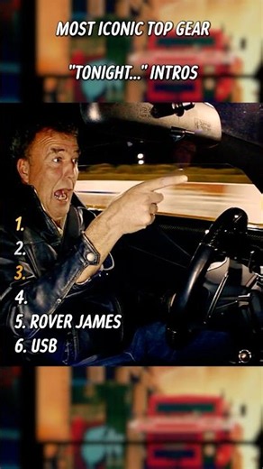 The Most Iconic Top Gear "Tonight" Intros🏅 #topgear #jeremyclarkson #funnyvideo