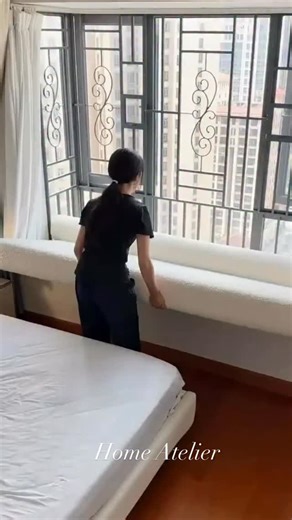 Home Atelier on Instagram: "Enhance your home with a custom window seat sofa, tailored just for you! 🌟 Perfect for extra seating and ideal for hosting guests. Discover our extensive range of pet-friendly, scratch-resistant, and water-resistant fabrics and leathers. 🛋️✨ Contact our furniture consultant at www.homeatelier.sg for an on-site measurement today! 📏"