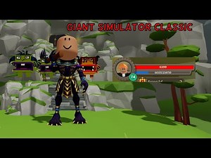 First Time Playing NEW Giant Simulator Classic CODES