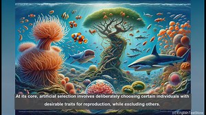 Artificial selection in biology