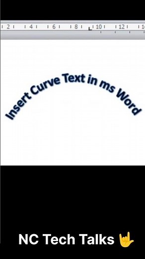 😱 How to insert curve text in word || Curve Text कैसे Insert करे || Text Rotate in MS Word