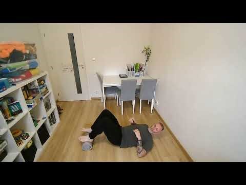 How to Do a Roller Bridge (Intense Hamstring & Glute Control)