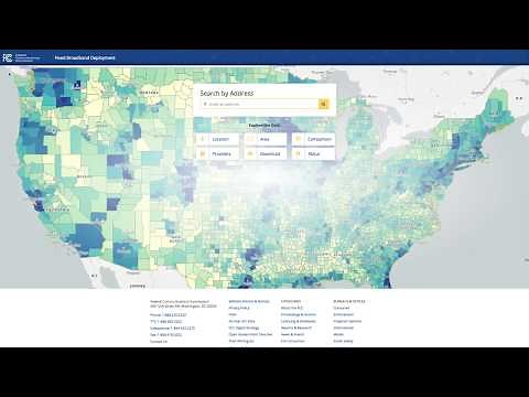 Overview of FCC Broadband Map