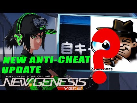 PSO2:NGS New Anti-Cheat Update, Performance Increase & Testing (Xincode3 UNCHEAT version I think)