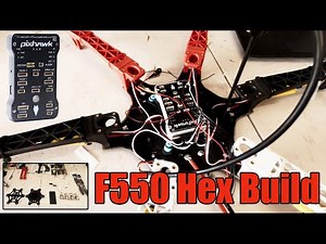 F550 Hexacopter Pixhawk Full Build and Maiden Flight - ELRS