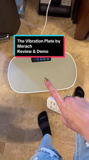Merach Vibration Plate Review & Demo