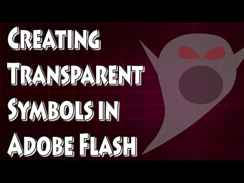 Adobe Flash Tutorial- How to Make Objects Transparent