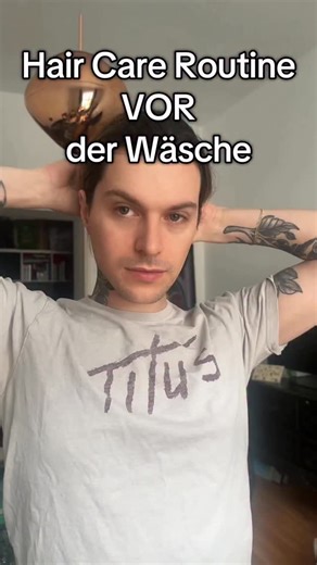 Dominik Wieland on Instagram: "Haircare Routine VOR dem Haarewaschen?? Der Gamechanger. #haarpflege #k18 #cwc #haarewaschen Produkte: 1. @epreshair_de 2. @k18hair_de 3. Arganöl von @ogxbeautygermany"