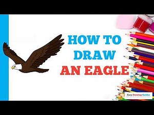 How to Draw an Eagle: Easy Step by Step Drawing Tutorial for Beginners