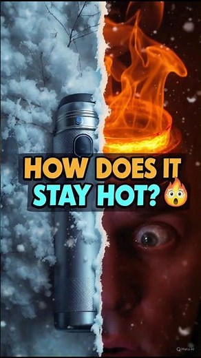 How a Thermos Keeps Drinks Hot 🔥
