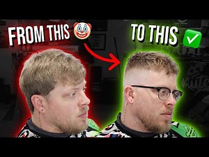 Barbers NEVER Get Haircuts 😳 High Bald Fade Crop Transformation