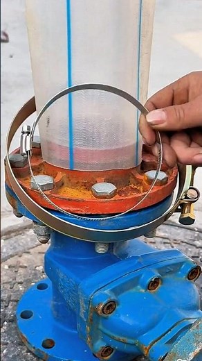 Smart Pipe Leak Fix Using Rope & Hose Clamp | Water Pipe Repair Hack