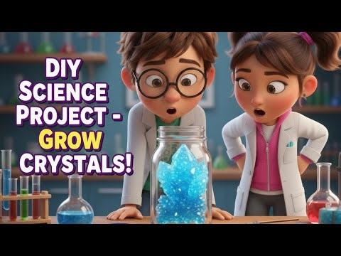 How to Grow Rock Candy for a Science Fair! 💎 The ULTIMATE Recipe & Science Explained!