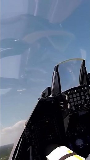 F-16 Airshow Cockpit Footage