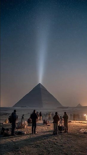 Scientists Recorded Energy Beams Rising From the Pyramids