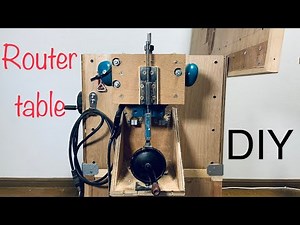 自作ルーターテーブル 【昇降・リフト】router table lift