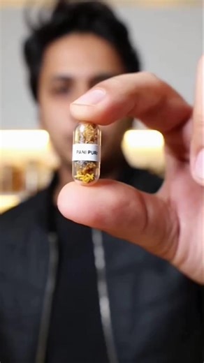 Pani Puri packed in capsule 💦😱