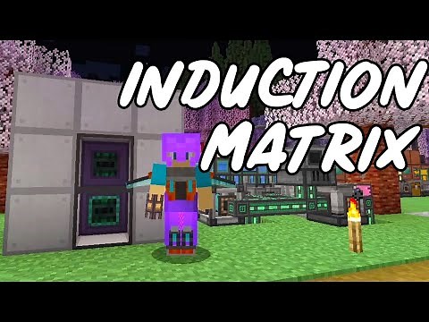 HOW to BUILD an INDUCTION MATRIX in Mekanism | Minecraft 1.19
