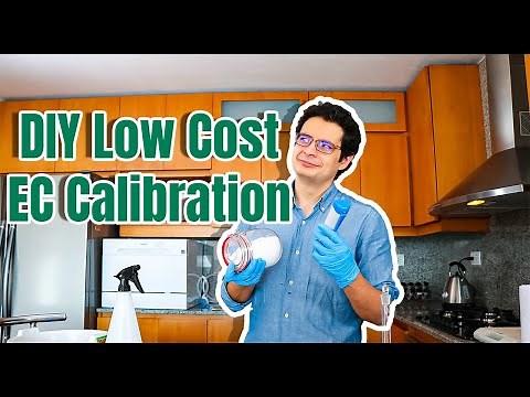 Prepare your own DIY low cost EC calibration solutions using table salt