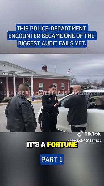 Police Department Audit Encounter: Major Fail Uncovered