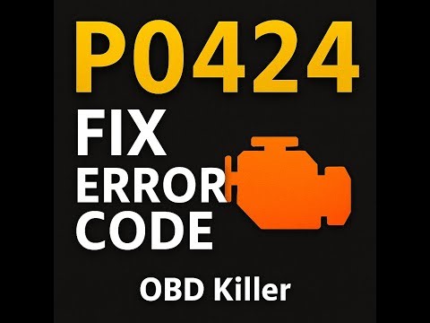 Delete error code P0424 | Turn off the check engine light with OBD Killer