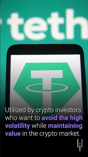 What Is Tether? | Tether Coin Explained | Tether Cryptocurrency | #Shorts | Simplilearn