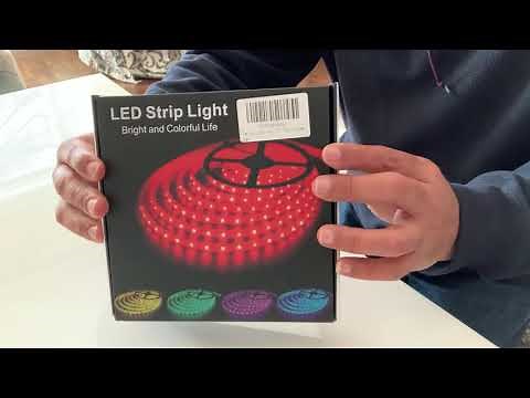 LED Strip Light (with Lotus Lantern app) Unboxing & Setup