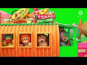 Timmy time in Seaside Rescue bus but thing in green screen