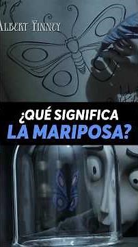 The symbolism of the blue butterfly in THE CORPSE BRIDE 🦋🔵