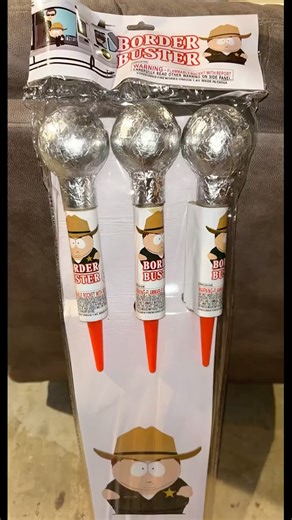 3” Border Buster Rocket Firework #demo #fireworks #rocket #newyears