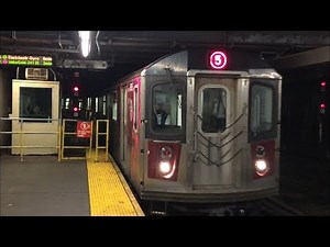 IRT Subway: (2) (4) (5) Train Action @ 149th Street-Grand Concourse (R142, R142A)