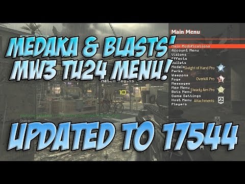 MW3 | TU24 | Medaka & Blasts' All Client Mod Menu | +Download [Updated To 17559]