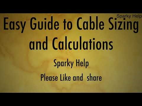 Easy Guide to Cable Sizing and Cable Calculations