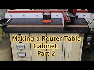 Building a Router Table Cabinet Part 2