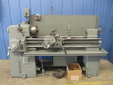 Clausing Model 6913 Metal Lathe 14" x 48" 3 PH 3 & 4 Jaw Chuck Quick Change ++