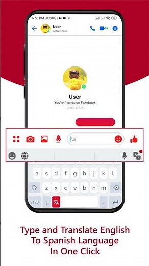 Spanish Keyboard | English to Spanish Translator [1.7] #keyboard #languagetranslation #spanish