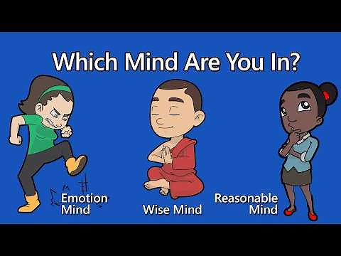 DBT Skills: Wise Mind, Emotional Mind & Reasonable Mind