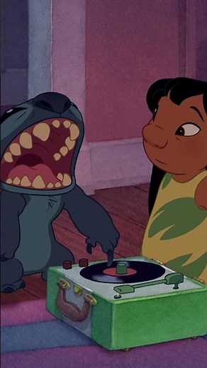 Stitch Becomes a Record Player 🎶 | Lilo and Stitch | Disney Kids