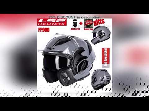 A must-have product! LS2 Valiant II Motorcycle Helmet Ls2 Ff900 Flip Up Helmets Dual Lens Modular