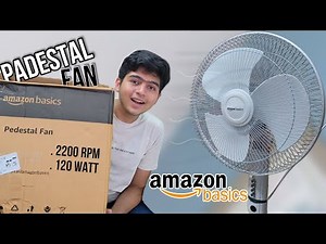 Amazon Basics High Speed Pedestal Fan Review | Best Stand Fan for Summers | Stand Fan