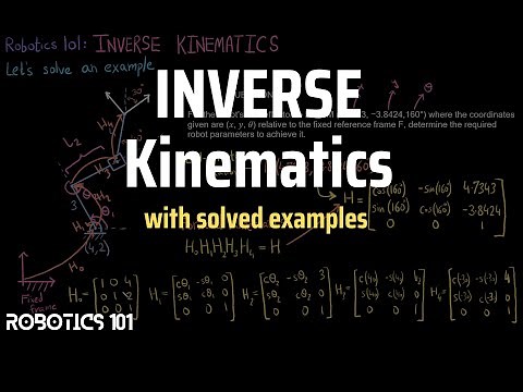 Inverse Kinematics (with solved example) | Planar RRP robot | Robotics 101