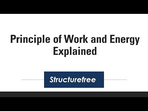 Principle of Work and Energy Explanation - Engineering Dynamics
