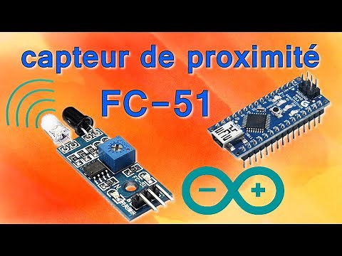 Arduino #28 CAPTEUR INFRAROUGE FC-51 OU DÉTECTEUR D'OBSTACLE, tuto en français.