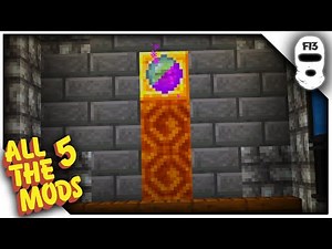 HOW TO BUILD A DIMENSIONAL DUNGEONS PORTAL! Minecraft 1.15 [All the Mods 5 E22]